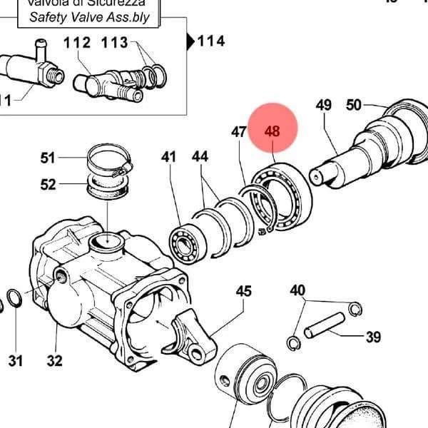 Подшипник Comet 0438 0001