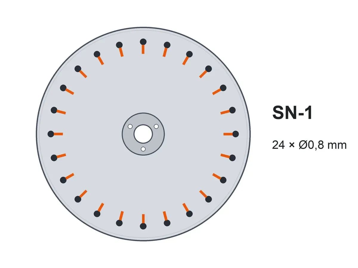 Диск однострочный SN-1 24x0,8 с ворошителями