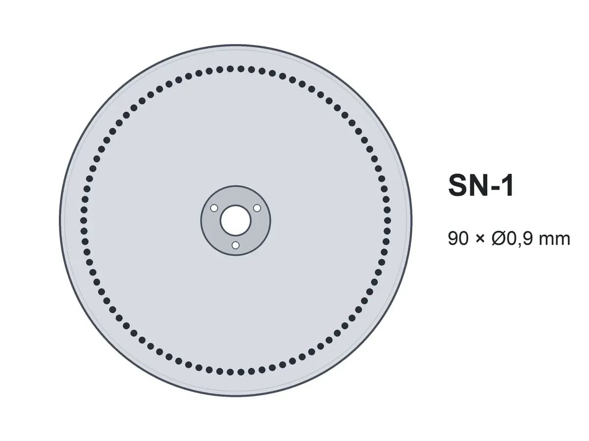 Диск однострічковий SN-1 90х0,9 без шипів
