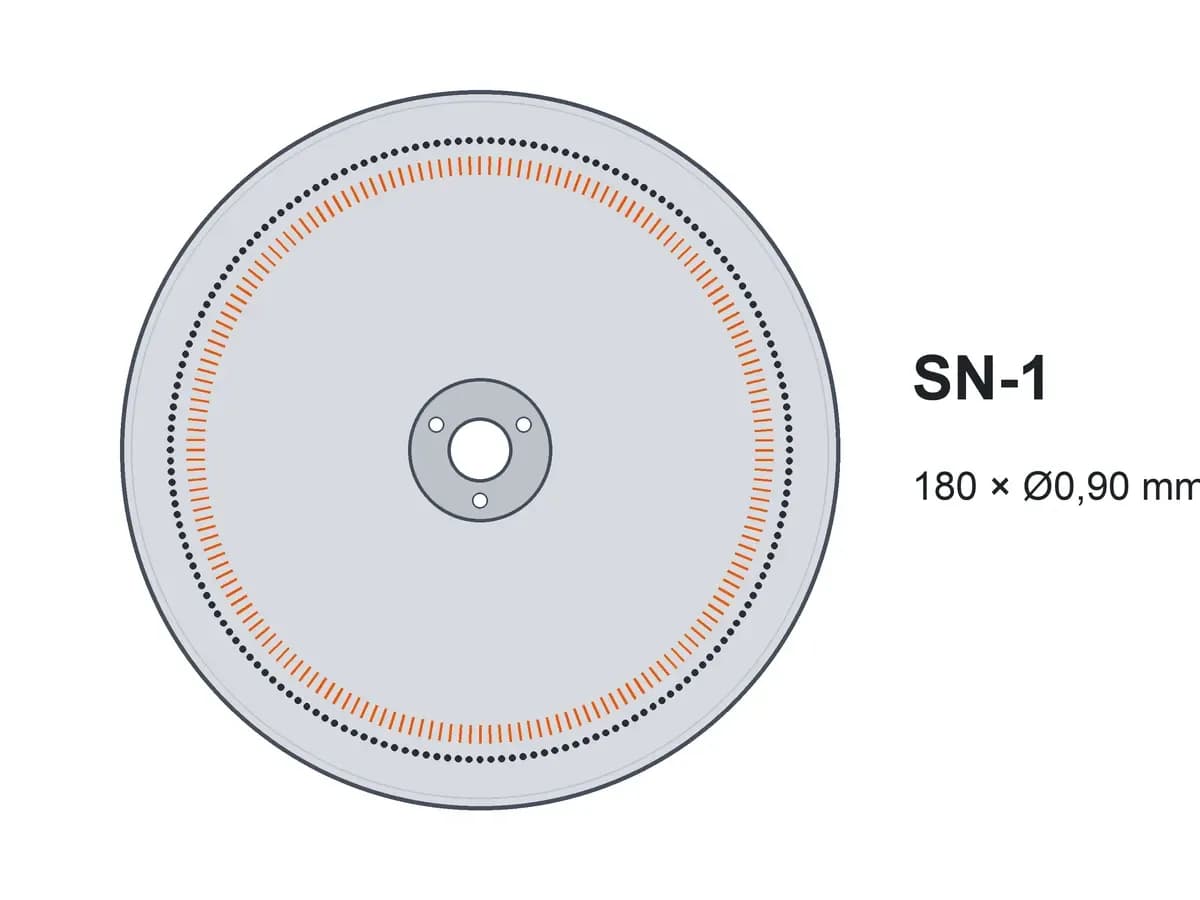 Диск однострочный SN-1 180x0,90 с ворошителями
