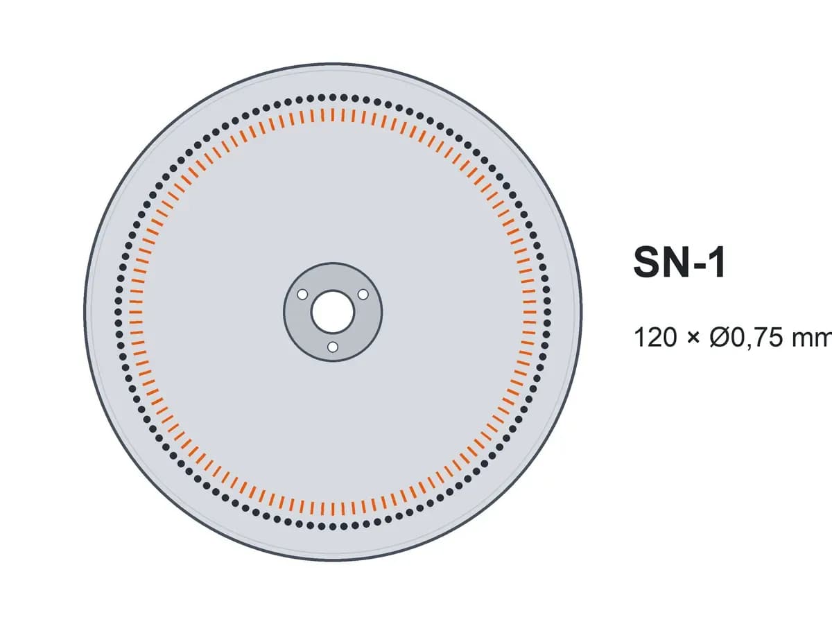 Диск однострочный SN-1 120х0,75 с ворошителями