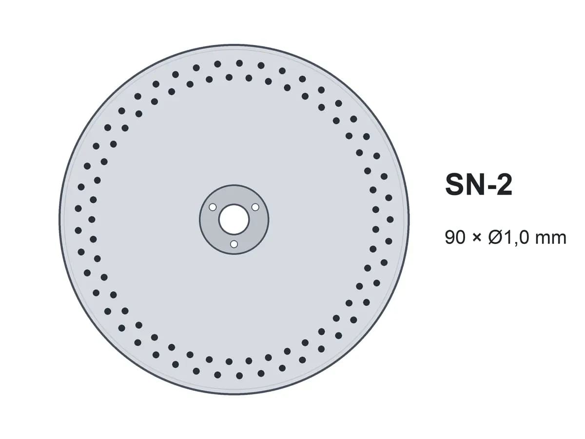 Диск двострічковий SN-2 90x1,0 без шипів