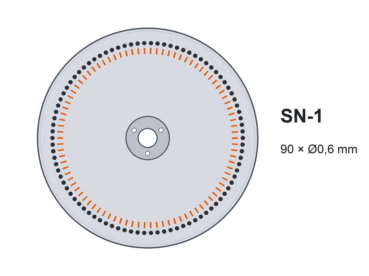 Диск однострочный SN-1 90x0,6 с ворошителями