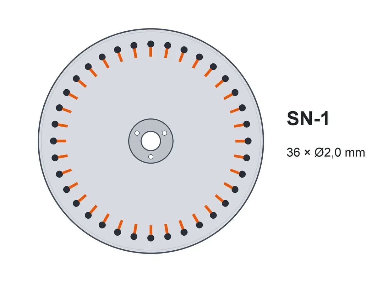 Диск однострочный SN-1 36x2,0 с ворошителями