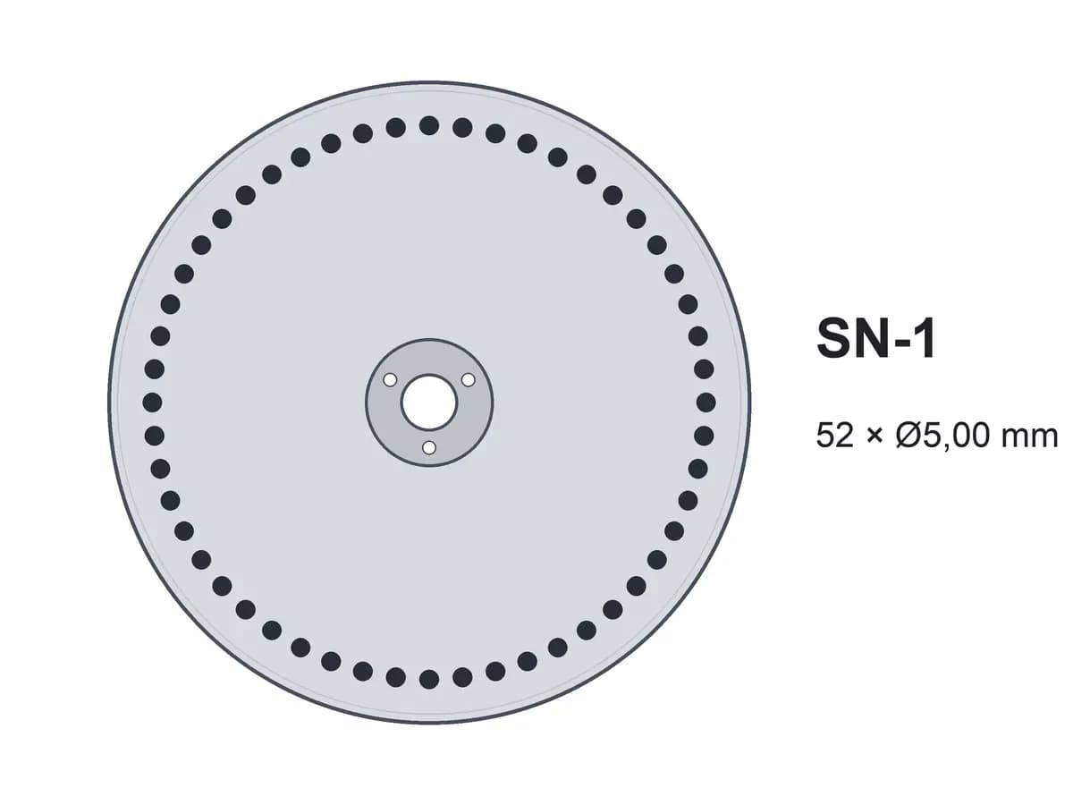 Диск однострочный SN-1 52x5,00 без ворошителей