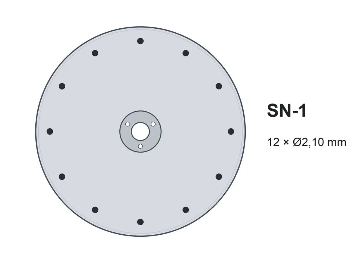 Диск однострочный SN-1 12х2.10 без ворошителей
