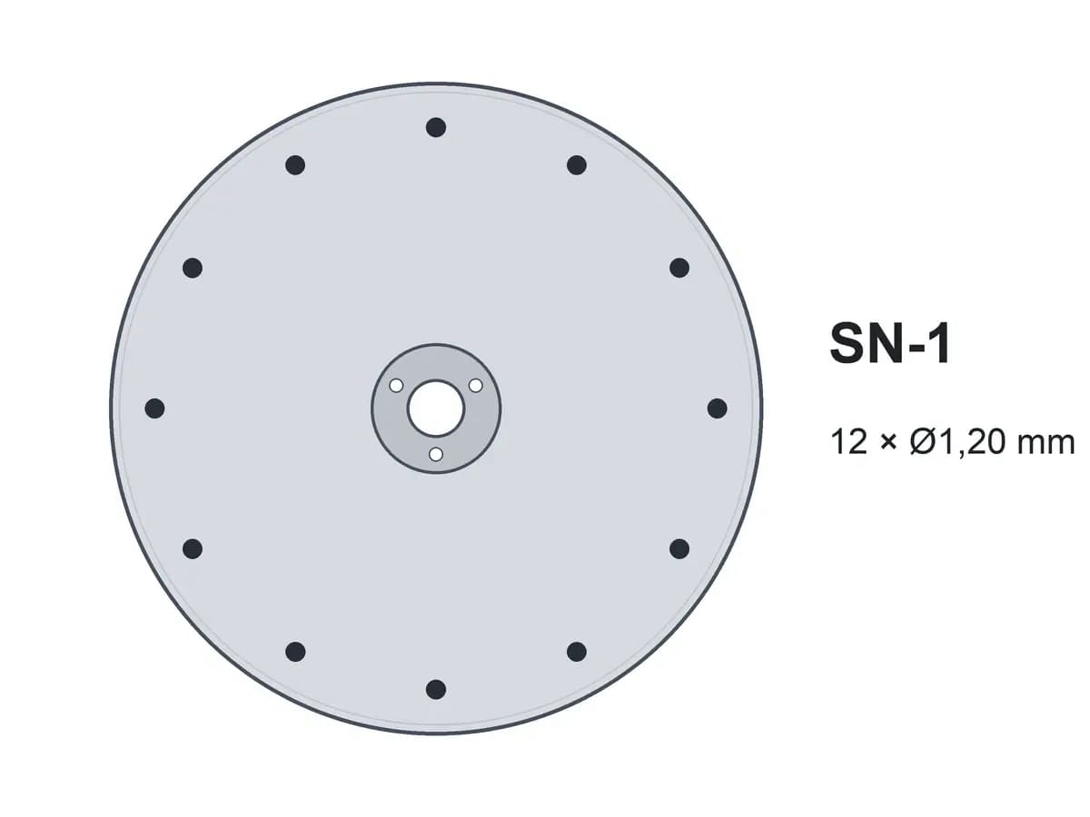 Диск однострочный SN-1 12x1,20 без ворошителей