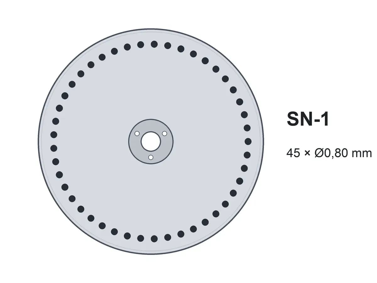 Диск однострічковий SN-1 45х0,80 без шипів