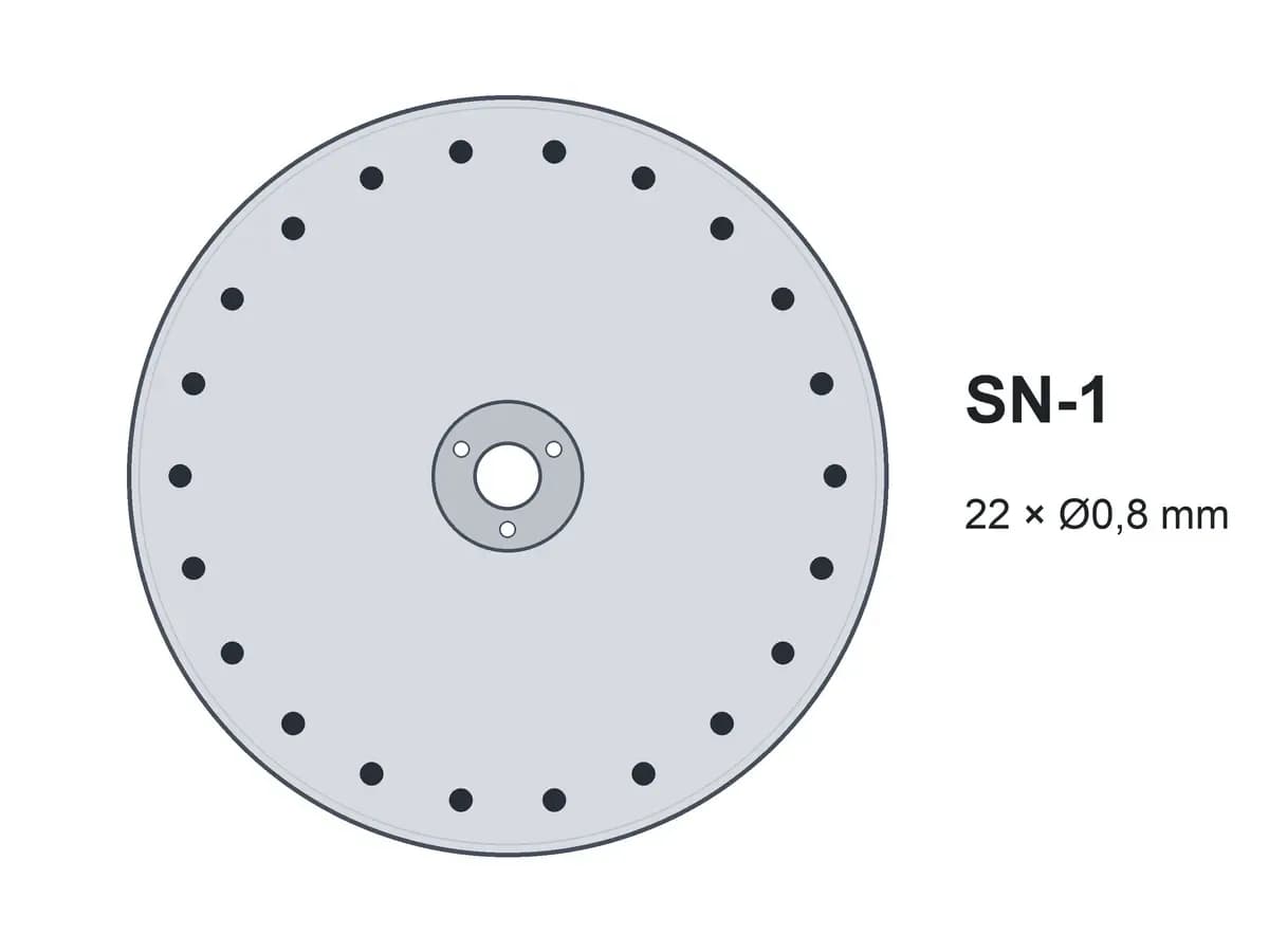 Диск однострочный SN-1 22х0,8 без ворошителей