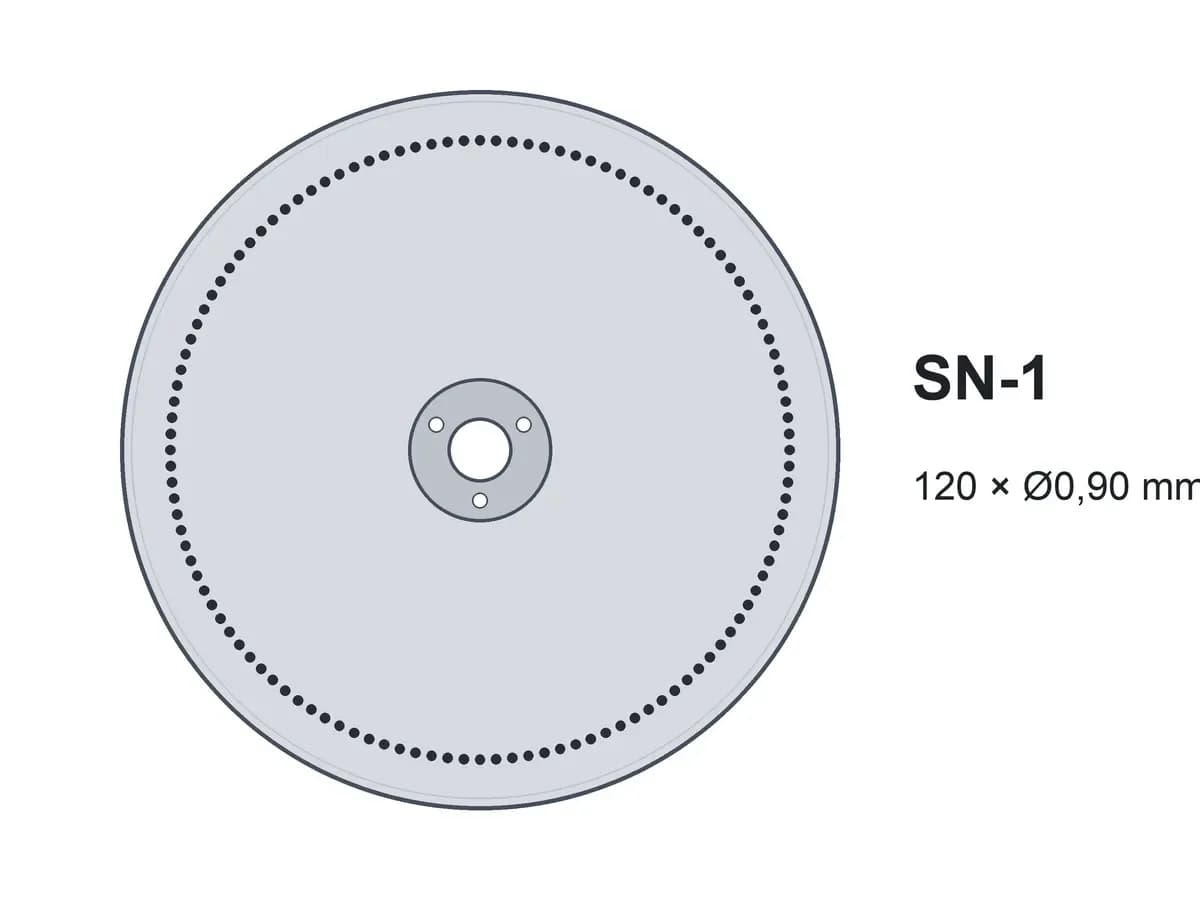 Диск однострочный SN-1 120*0,90 без ворошителей