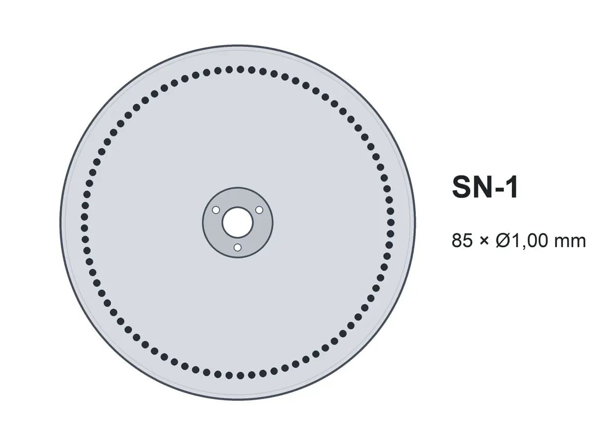 Диск однострічковий SN-1 85х1,00 без шипів