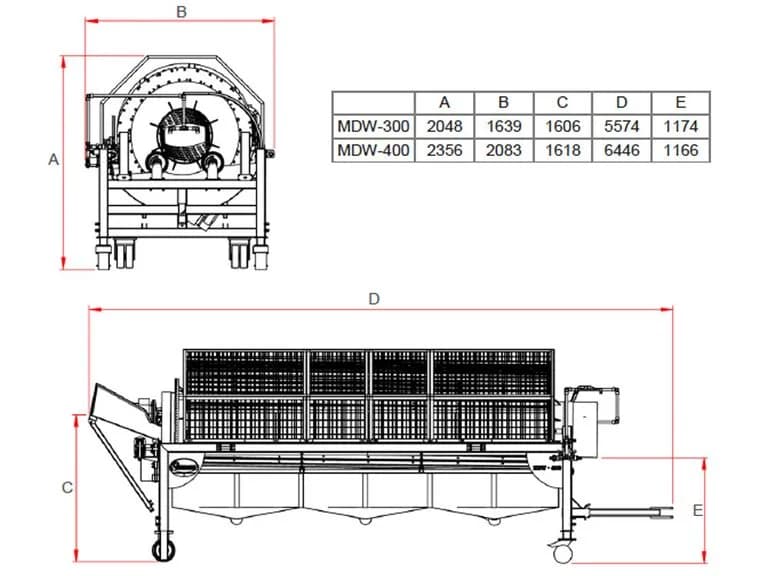 Domasz MDW-300 / MDW-400 4