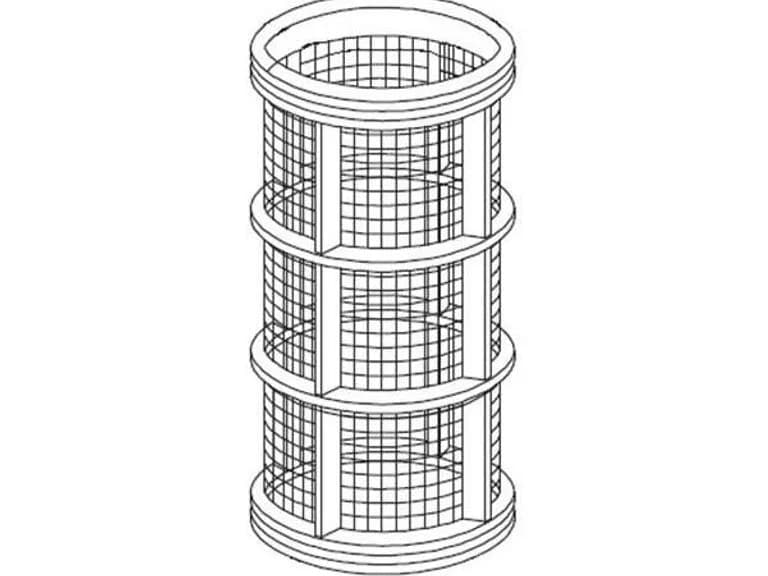 Сітка фільтра Geoline 108 мм x 200 мм 32 MESH