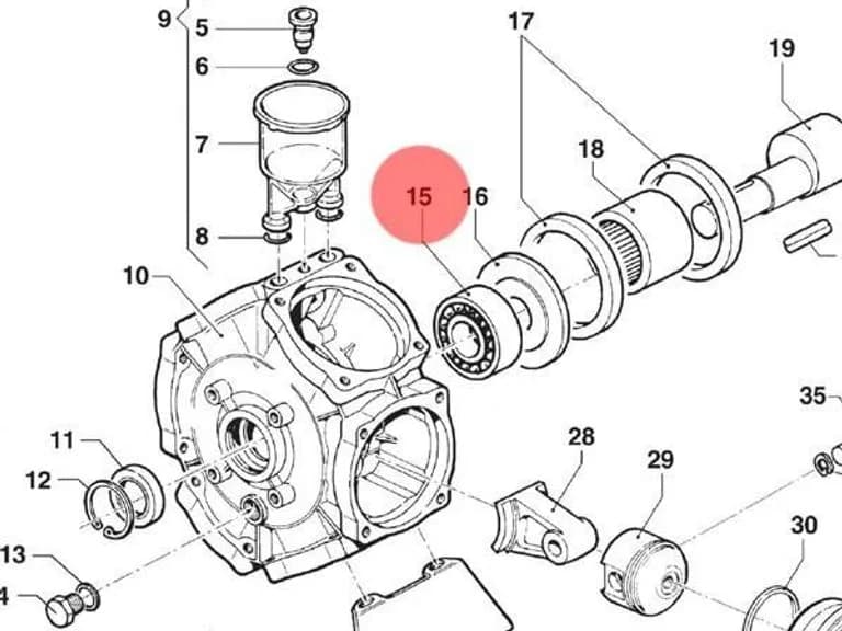 Підшипник Comet 0438 0012