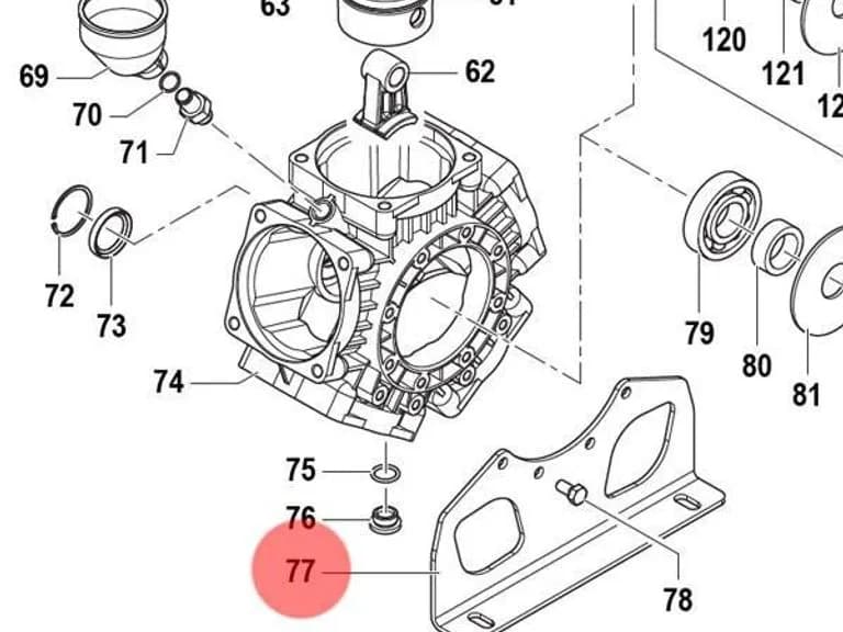 Кронштейн для монтажу насоса Comet 2400 0149