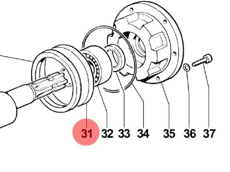 Шайба Comet 2813 0027