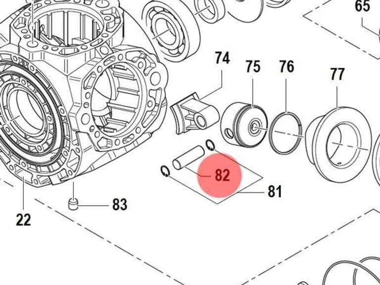Кріплення поршня Comet 3011 0003