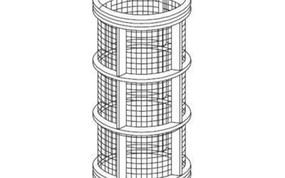 Сітка всмоктуючого фільтра Geoline 286 мм x 108 мм 50 MESH