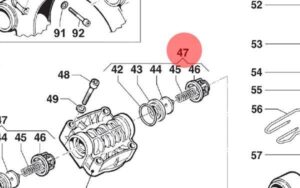 Клапан насоса Comet 1220 0046