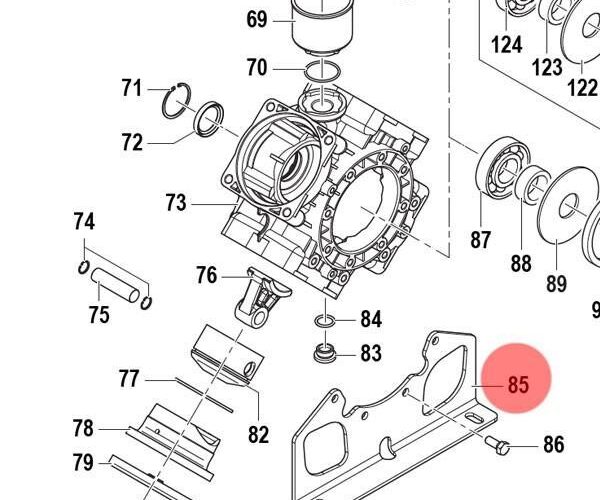 Кронштейн для монтажу насоса Comet 2400 0141