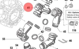 Патрубок Comet 3214 0057