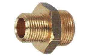 Ніпель перехідний латунний 3/4" M - 1/2" M