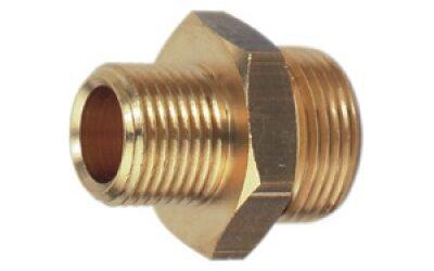 Ніпель перехідний латунний 3/4" M - 1/2" M