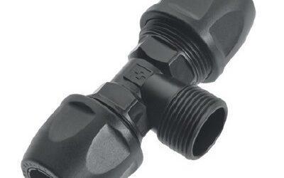 Трійник Geoline 3/4" на трубу 1/2"