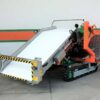 Самохідний гусеничний комбайн для збору салатів Ortomec 7200 Foglia